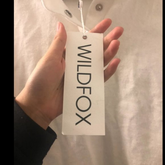 NWT Wildfox Candy Stripe Miami Polo Top Pullover Sz XS - Picture 4 of 5